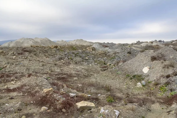 Spoil Heap Scenery Quarry Southern Germany — Stock Photo, Image