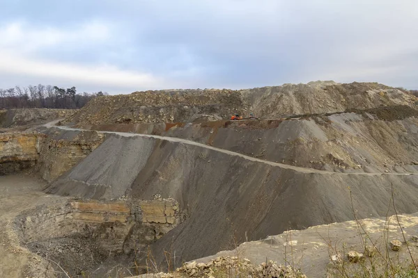 Spoil Heap Scenery Quarry Southern Germany — Stock Photo, Image