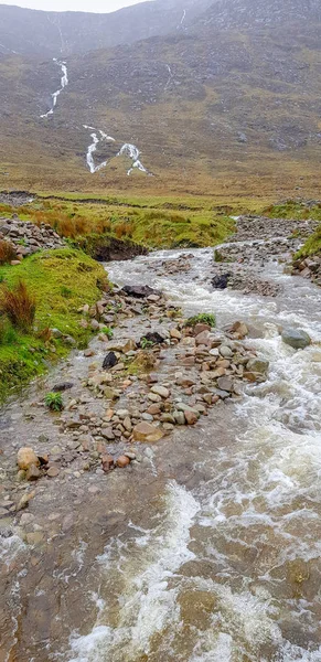 Connemara Rlanda Bir Bölgede Sulak Alan Sahne — Stok fotoğraf