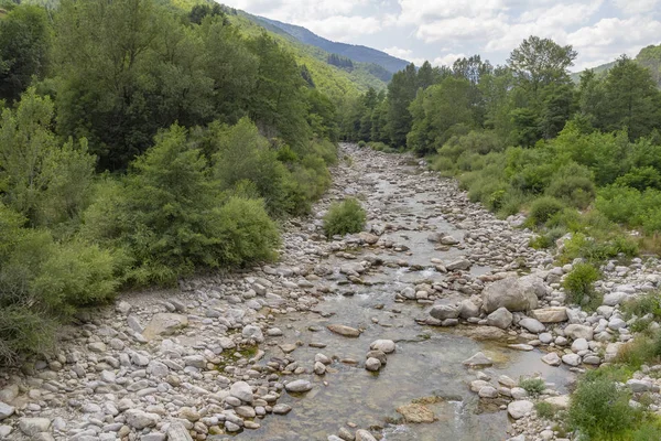 Idyllic Natural Scenery Ardeche River Southern France — Stock Photo, Image