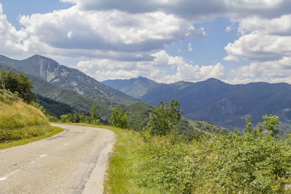 Идиллический Пейзаж Овернь Рон Альп Юге Франции — стоковое фото