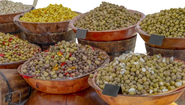 Various olives — Stock Photo, Image