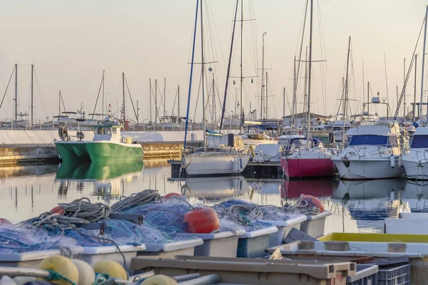 Saintes-maries-de-la-Mer térképén — Stock Fotó