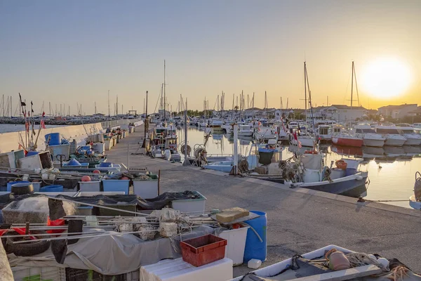 Saintes-maries-de-la-Mer térképén — Stock Fotó