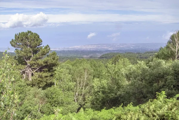 Em torno do Monte Etna — Fotografia de Stock