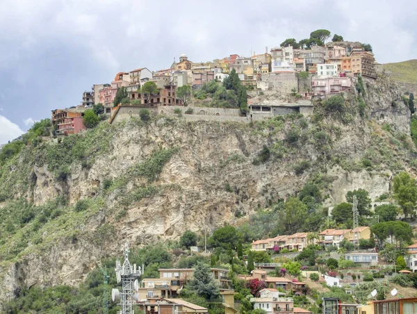 Castelmola in sizilien — Stockfoto