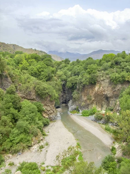 Wejście Alcantara Gorges — Zdjęcie stockowe