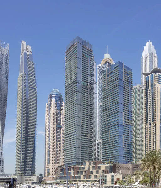 Dubai vista da cidade — Fotografia de Stock