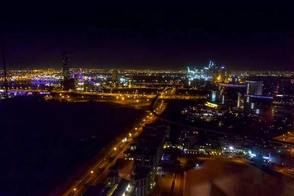 Dubai på natten — Φωτογραφία Αρχείου
