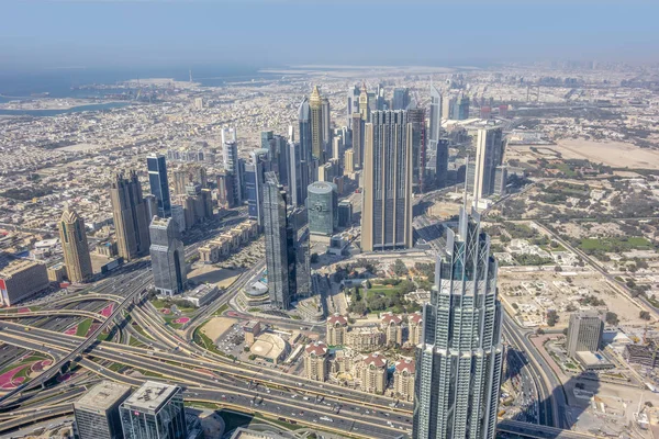 Dubai aerial view — Stock Photo, Image