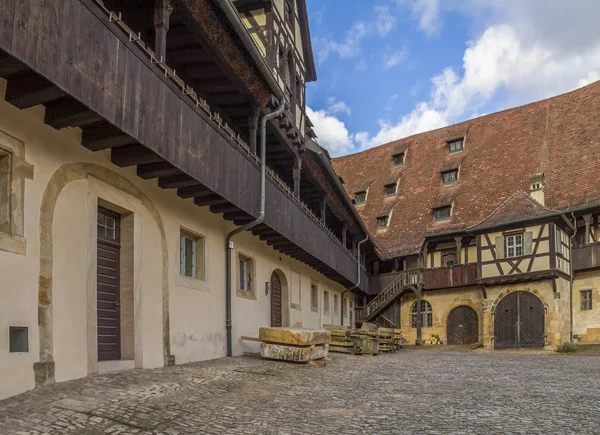 Starý palác v Bambergu — Stock fotografie