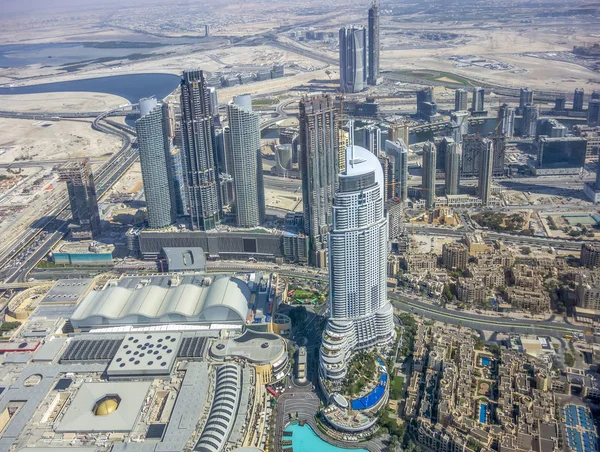 Dubai aerial view — Stock Photo, Image