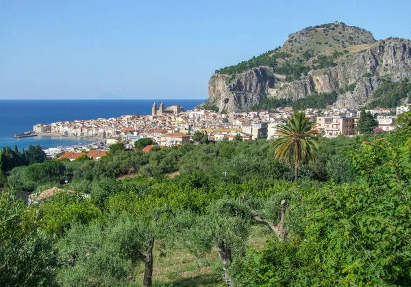 Cefalu na Sicílii — Stock fotografie