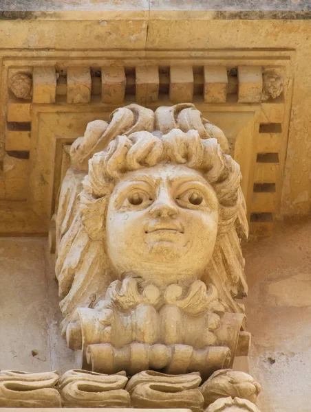 Architectural detail in Noto — Stock Photo, Image