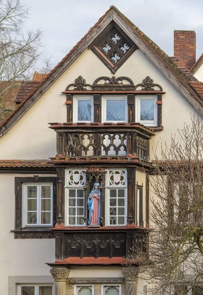 밤베르크의 집 외관 — 스톡 사진