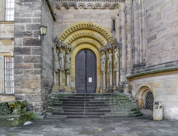 Historic gate in Bamberg — Stock Photo, Image