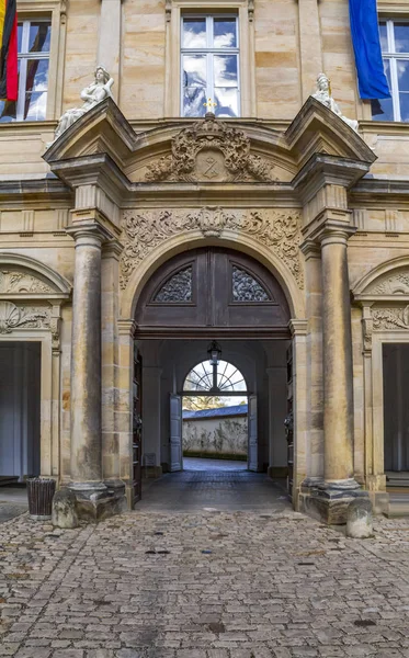 Historiska porten i Bamberg — Stockfoto