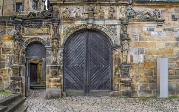 Historische poort in Bamberg — Stockfoto