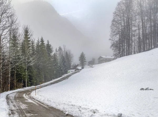 Paisaje bavariano de invierno — Foto de Stock