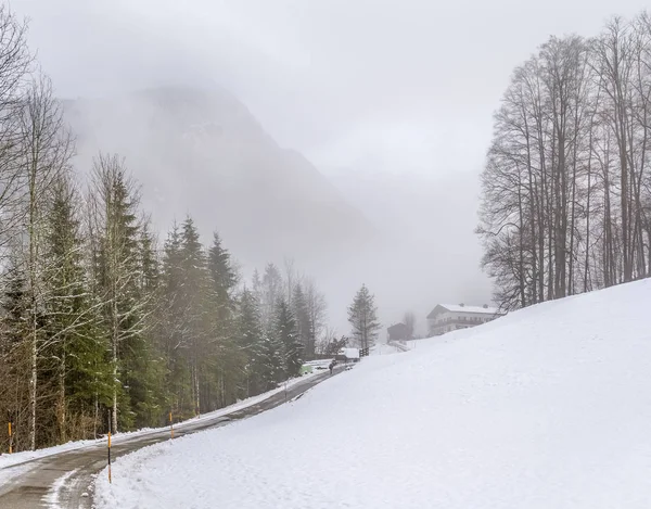 Bayerische Winterlandschaft — Stockfoto