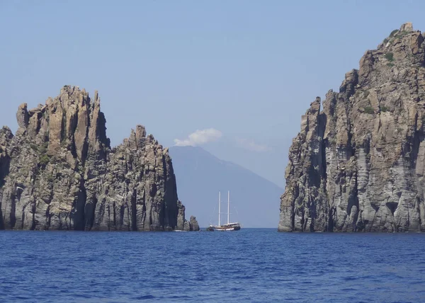 Aeolian island named Panarea — Stock Photo, Image