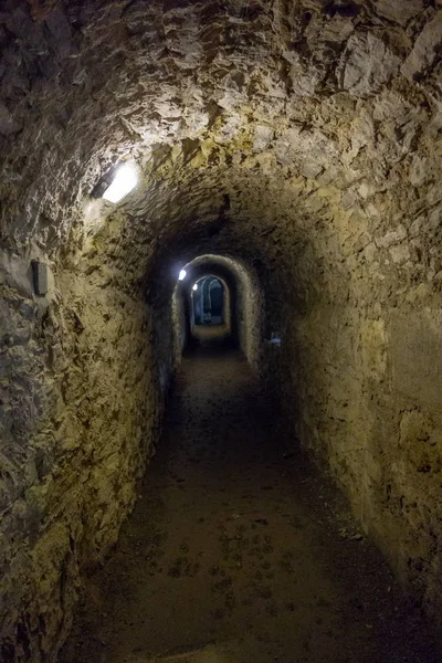 Dlouhý tunel — Stock fotografie