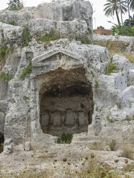 Ancient Syracuse in Sicily — Stock Photo, Image