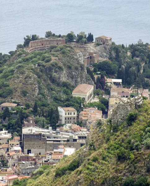 Antico teatro di Taormina — Foto Stock