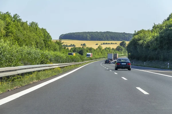 Highway scenery in Germany — Stock Photo, Image