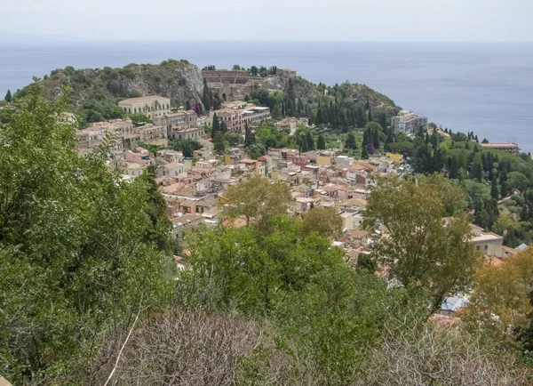 Taormina, στη Σικελία — Φωτογραφία Αρχείου