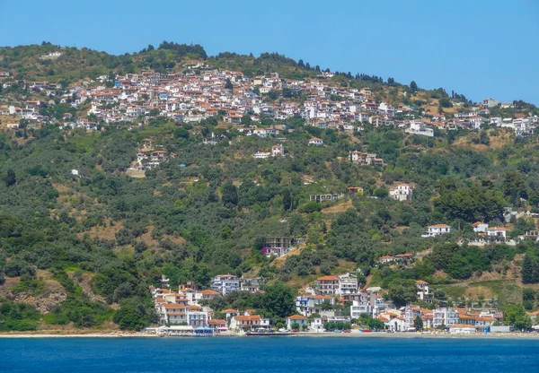 Loutraki Sur Île Skopelos Aux Sporades Grèce — Photo