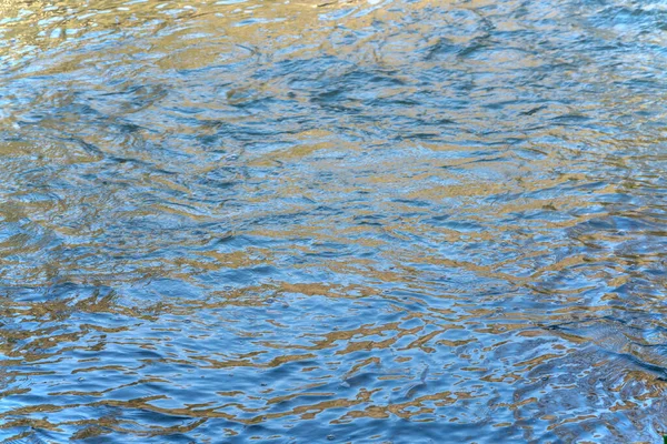 강에서 흐르는 클로즈업하는 — 스톡 사진