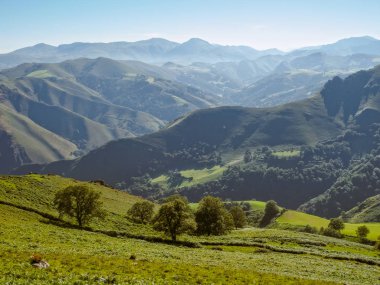 Geriye dönüp baktığımda vadiye doğru Napoleon rotasında - St Jean PIED de bağlantı noktası, Fransa