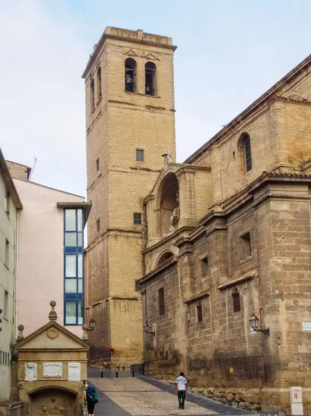 Whensantiago geri Santiago el gerçek tarihleri (Iglesia) Kilisesi tarihinin sözde bu alanda - Logroño, La Rioja, İspanya vaaz