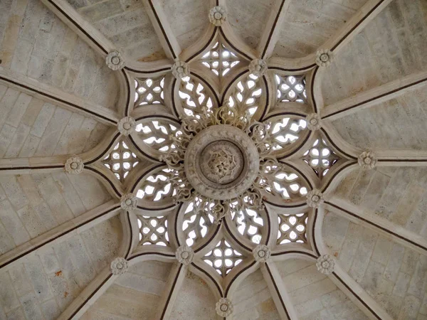 Bóveda Estrellada Capilla Presentación Catedral Santa María Burgos Castilla León — Foto de Stock