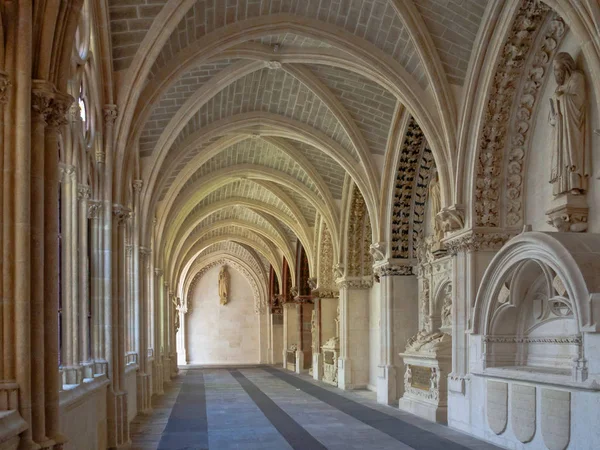 Claustro Gótico Catedral Santa María Burgos Castilla León España — Foto de Stock