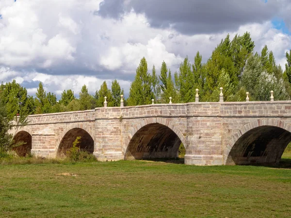 Castro Brug Rivier Torio Voormalige Joodse Wijk Van Leon Puente — Stockfoto