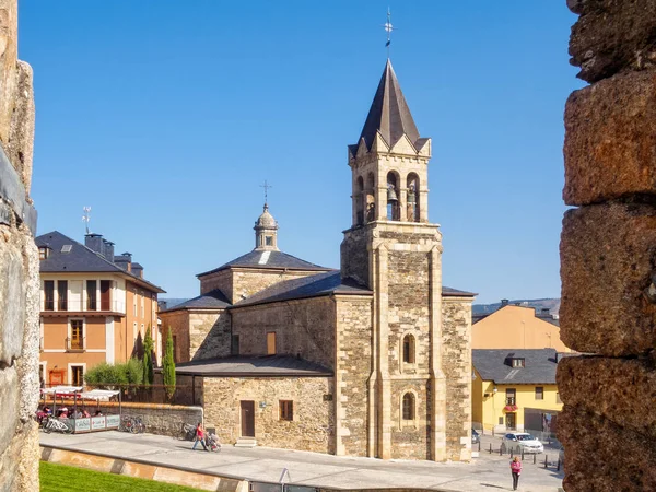 Iglesia San Andrés Ponferrada Castilla León España Septiembre 2014 — Foto de Stock