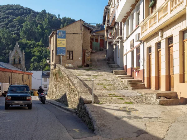 Alternative Camino Routes Recommended Camino Pradela Right Scenic Camino Dragonte — Stock Photo, Image