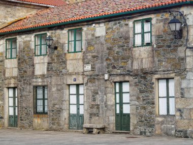 Sancti Spiritus manastır üçüncü Fransisken sipariş - Melide, Galiçya, İspanya