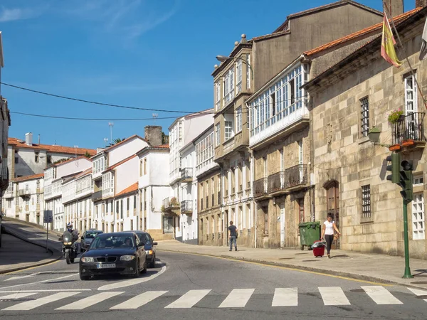 Calle Rodas Forma Parte Circunvalación Que Rodea Centro Histórico Ciudad — Foto de Stock