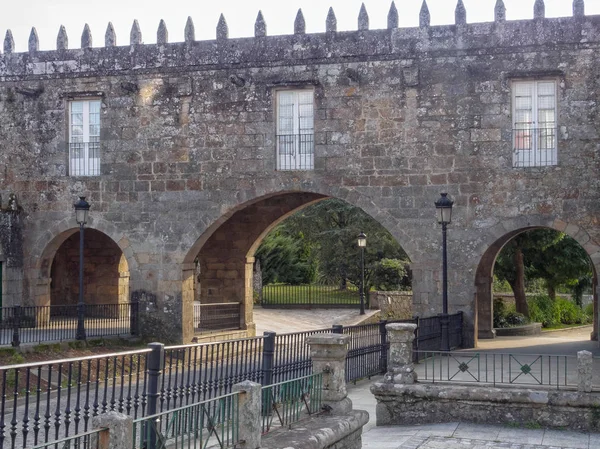 Ayrıntılarını Ortaçağ Kalesi Pazo del Coton - Negreira, Galiçya, İspanya