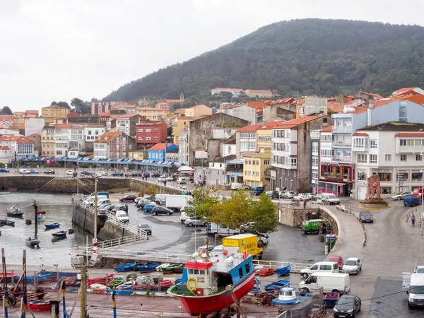 フィニステレ ガリシア スペイン 2014 日の中心部で有名な漁港 — ストック写真
