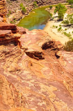 Antik kayalar - Kalbarri