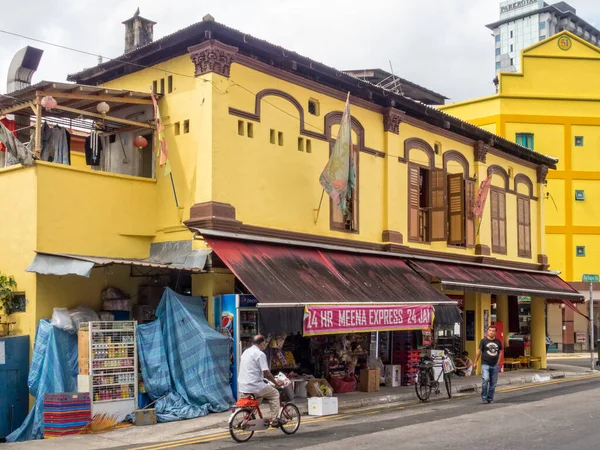 Κατάστημα Στην Οδό Kampong Kapor Στην Περιοχή Της Μικρής Ινδίας — Φωτογραφία Αρχείου