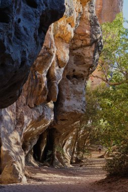 Gorge Patikası Windjana Vadisi - Windjana Vadisi - Windjana Vadisi Ulusal Parkı, WA, Avustralya