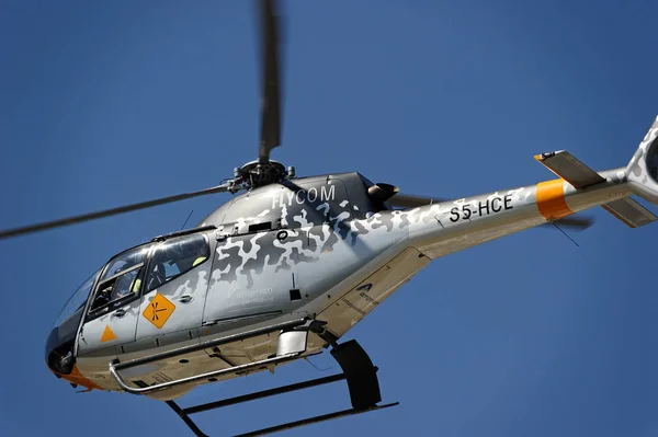 Ispezione con elicottero Amprion GmbH — Foto Stock
