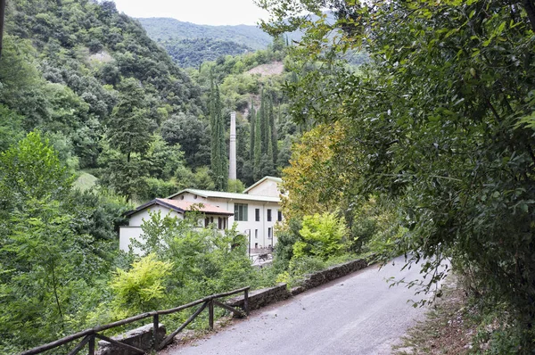 Kağıt Müzesi Toscolano Maderno (Bs) İtalya — Stok fotoğraf