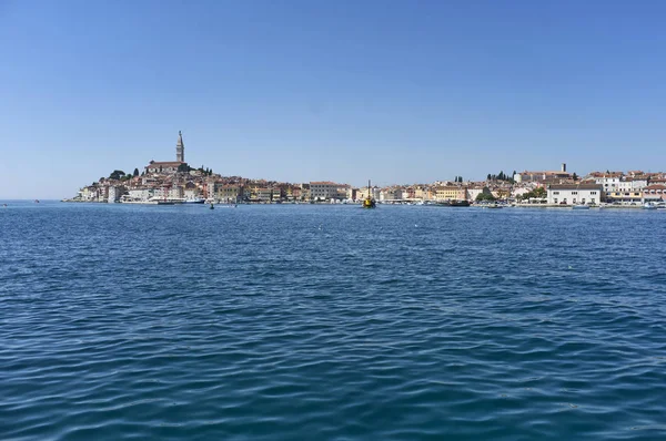 Rovigno o Rovigno città in Istria - Croazia — Foto Stock