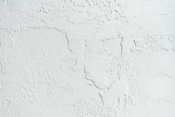 Full frame view of white abstract wall textured background — Stock Photo